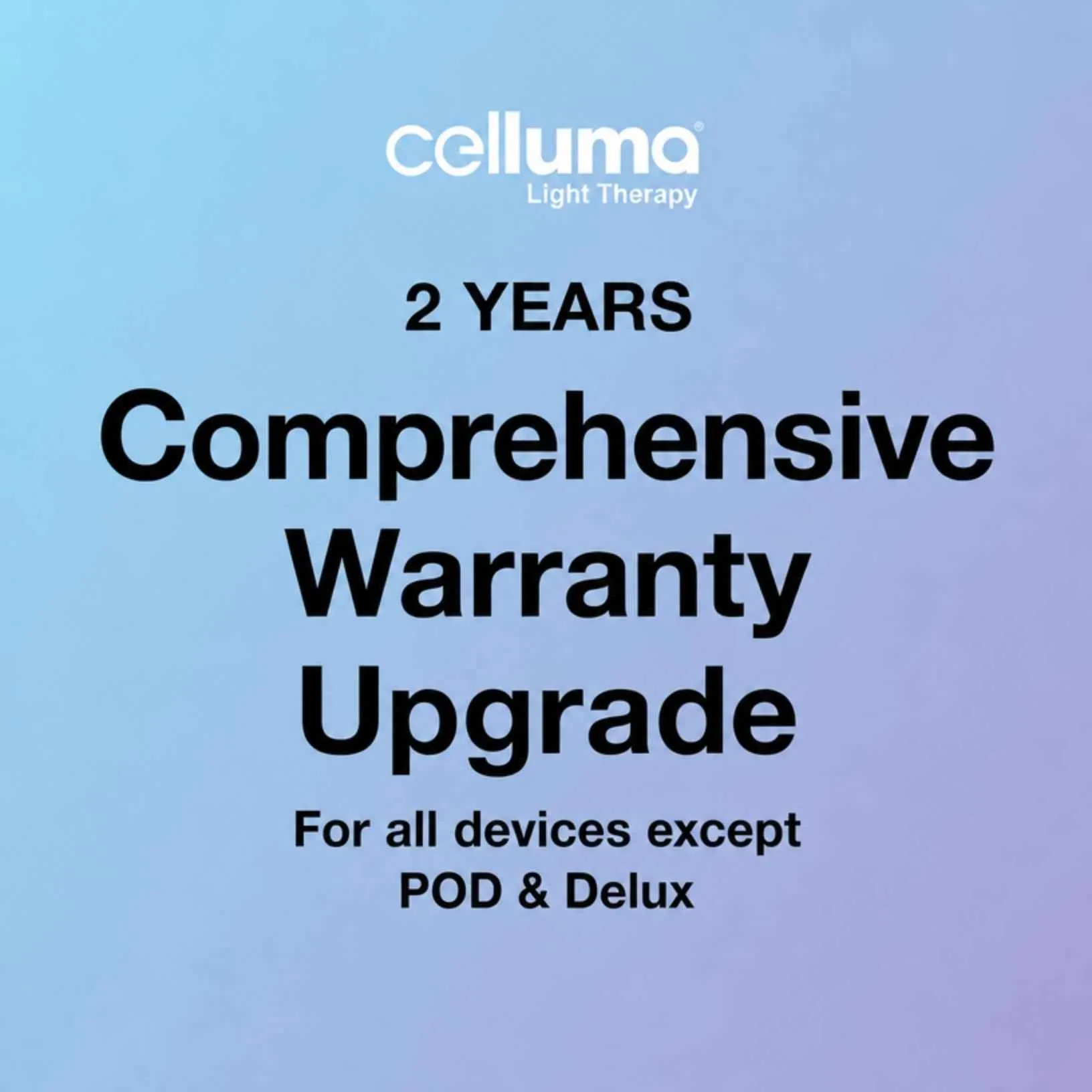 Celluma Comprehensive Warranty
